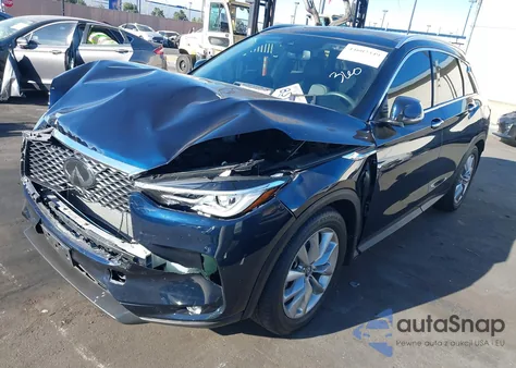 2020 Infiniti Qx50 Luxe z USA, uszkodzony, nr VIN 3PCAJ5M10LF108223